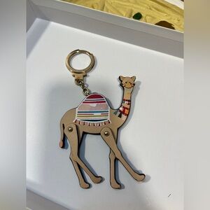 Kate spade camel key chain